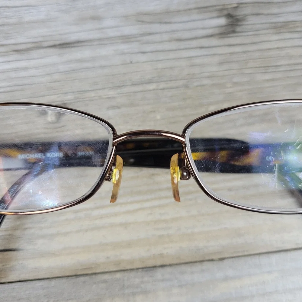 Michael Kors Eyeglasses Frames‎ MK436 210 Brown Tortoise Rectangular 49-17-135